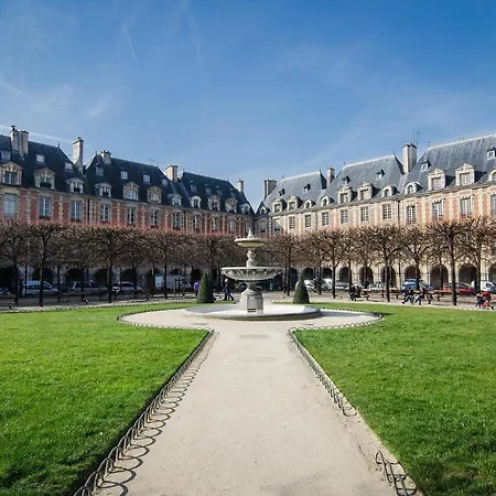 Charming Marais Place Des Vosges Appartement